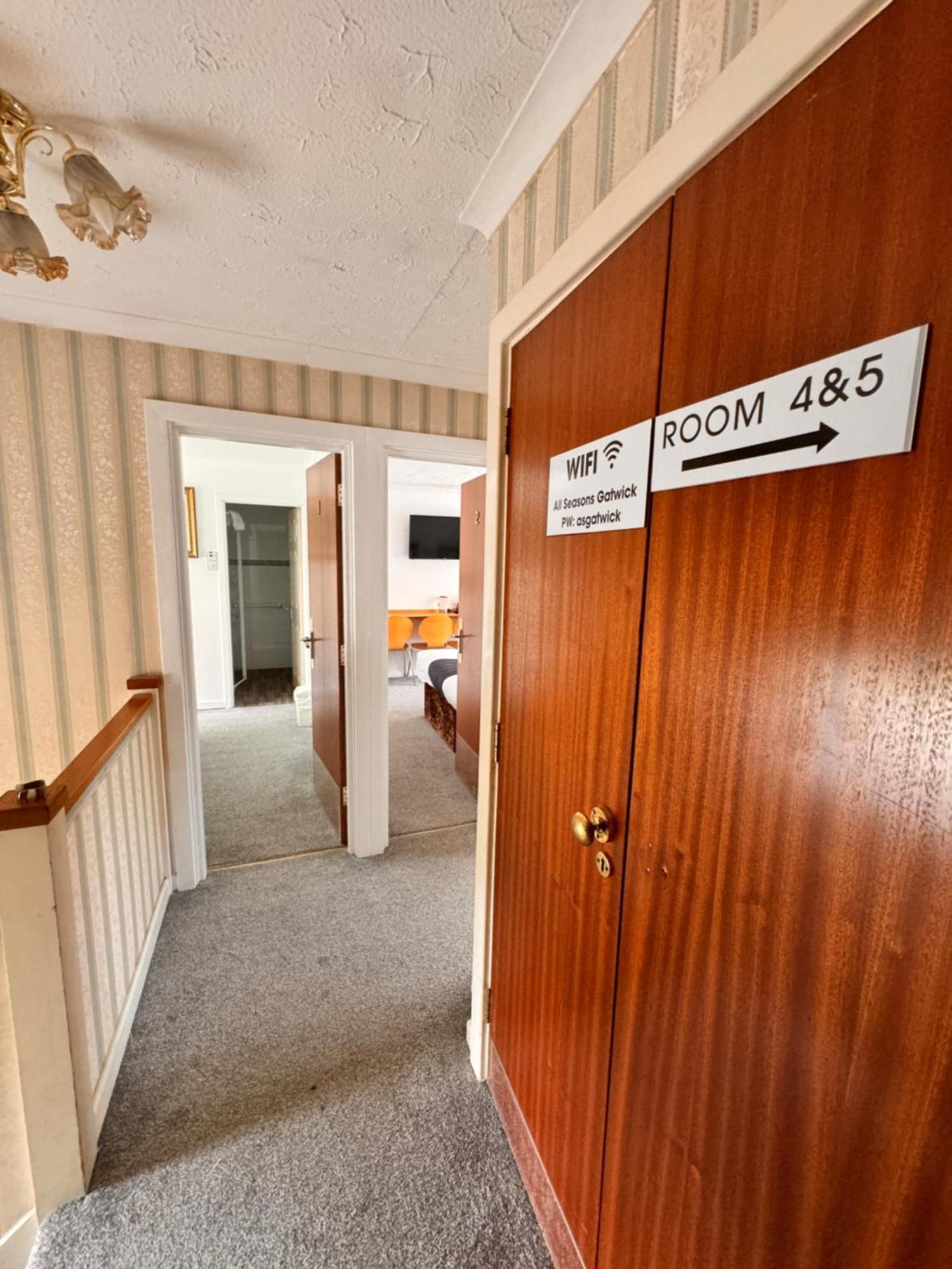 All Seasons Gatwick Guest House & Parking Horley Exterior foto